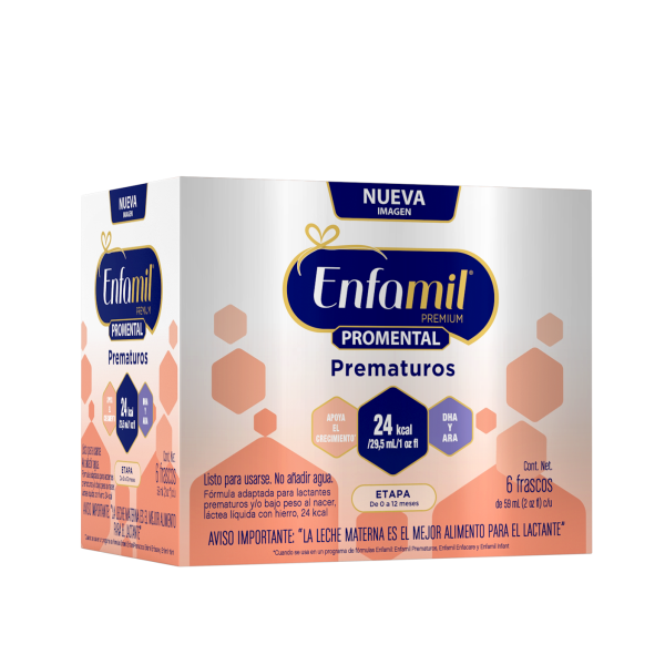 Enfamil ® Prematuros 24 KCal Alto en proteínas - 6 frascos