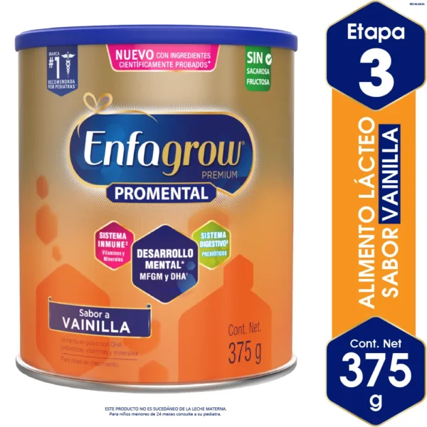 enfagrow lata 375 sabor vainilla