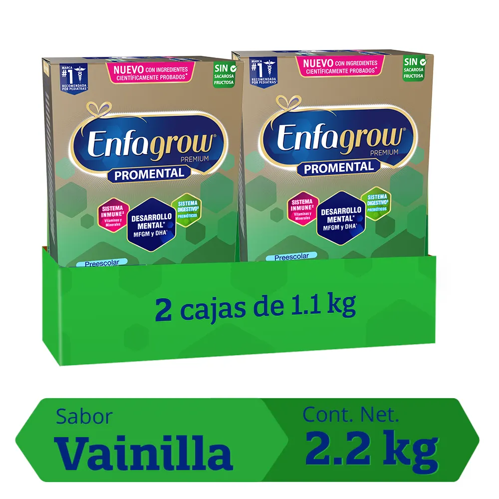 enfagrow preescolar - pack 2.2 Kg Enfagrow Promental Preescolar - Pack 2.2 Kg