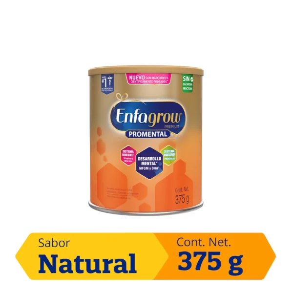 enfagrow promental sabor natural lata 375 g