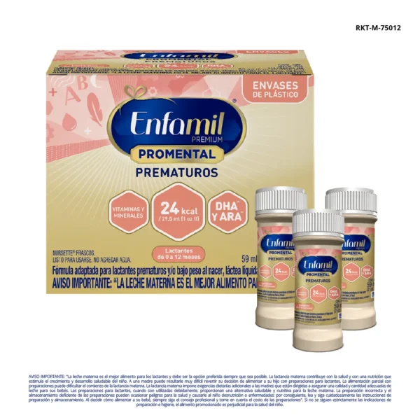 enfamil para niños prematuros