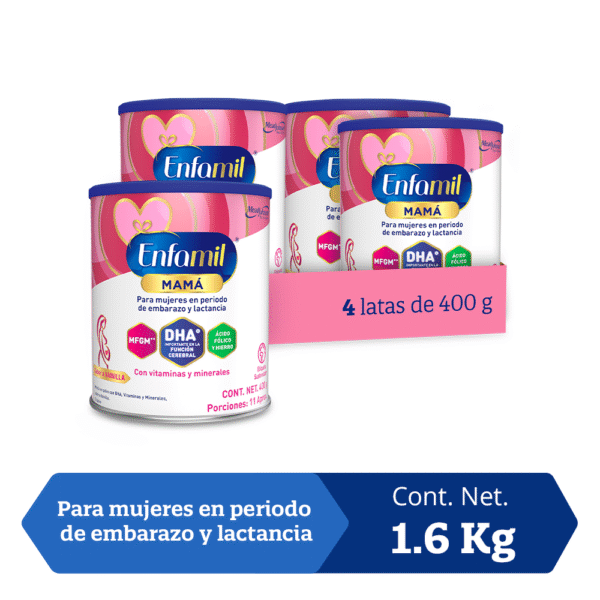 Enfamil ® Mamá -  Pack 1.6Kg 4 Latas x 400g