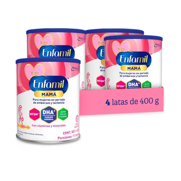 enfamil mama pack 4 latas 400 g