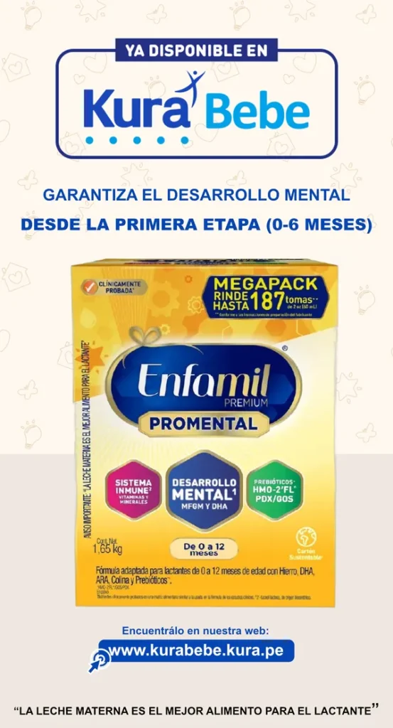 leche maternizada primera etapa 0 a 6 meses enfamil promental