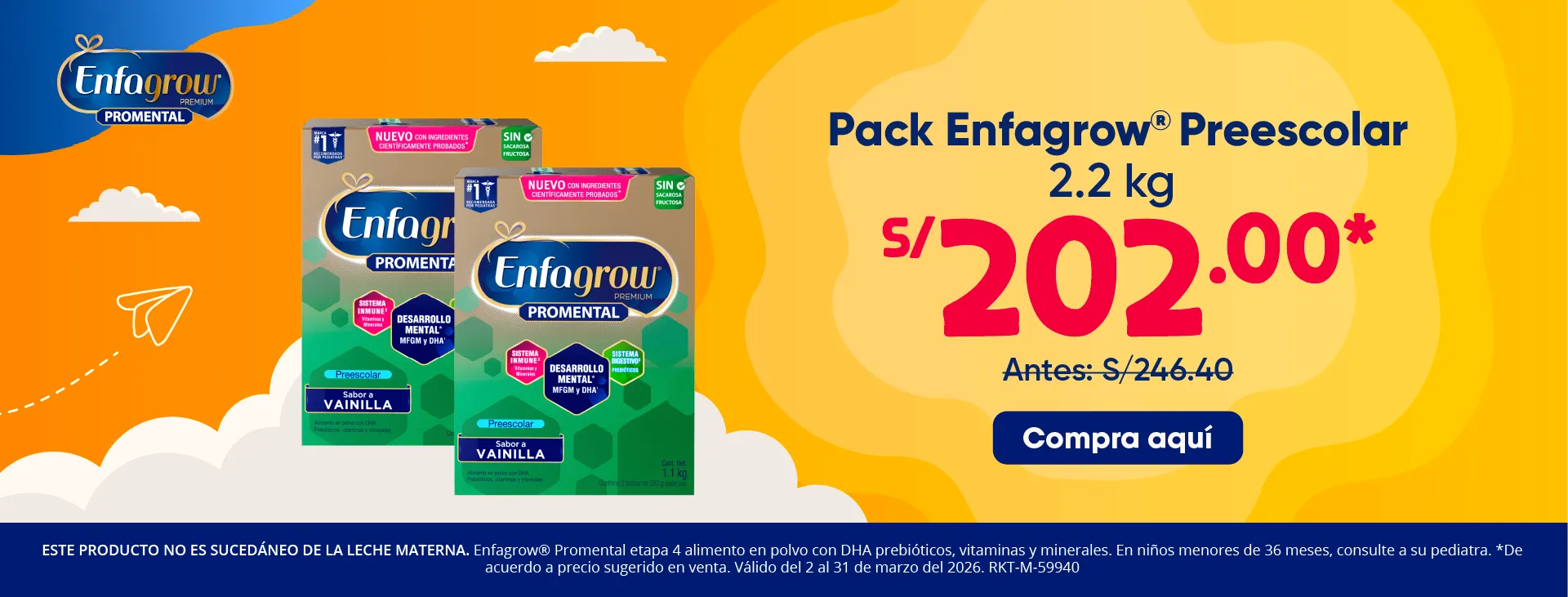 compra enfagrow preescolar en perú