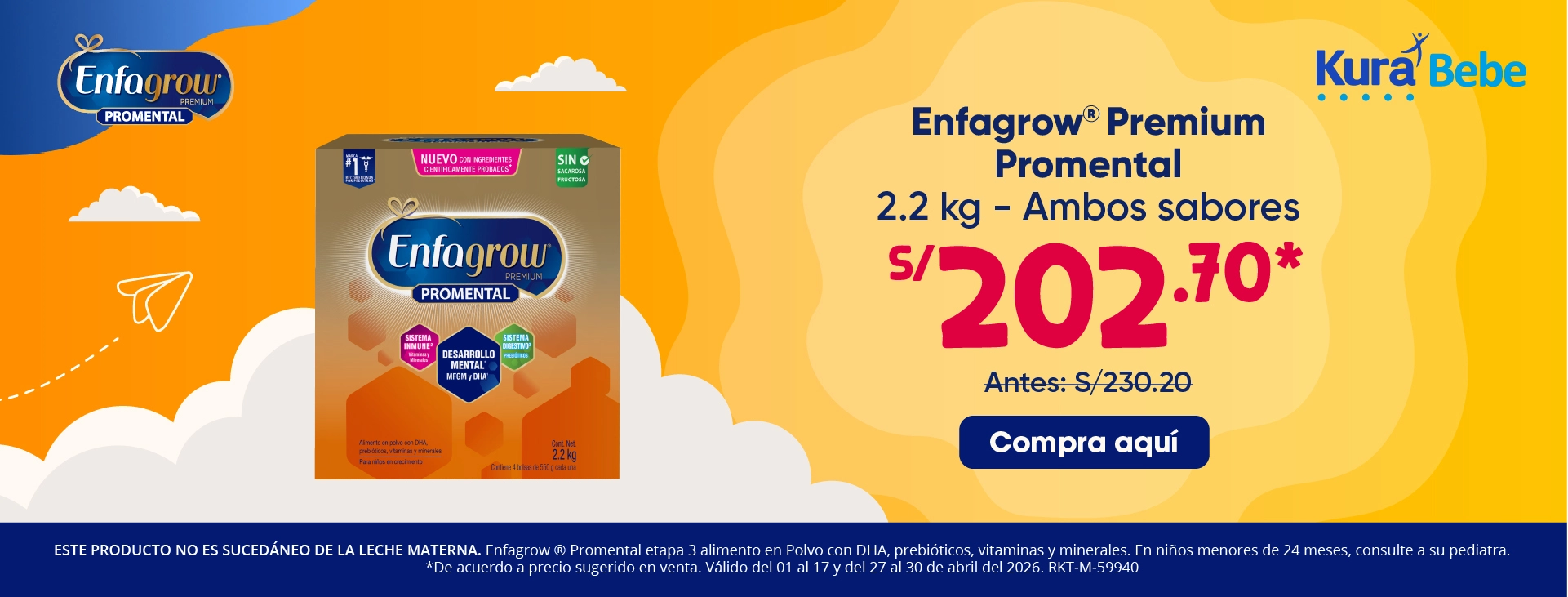Compra Enfagrow en Lima Abril