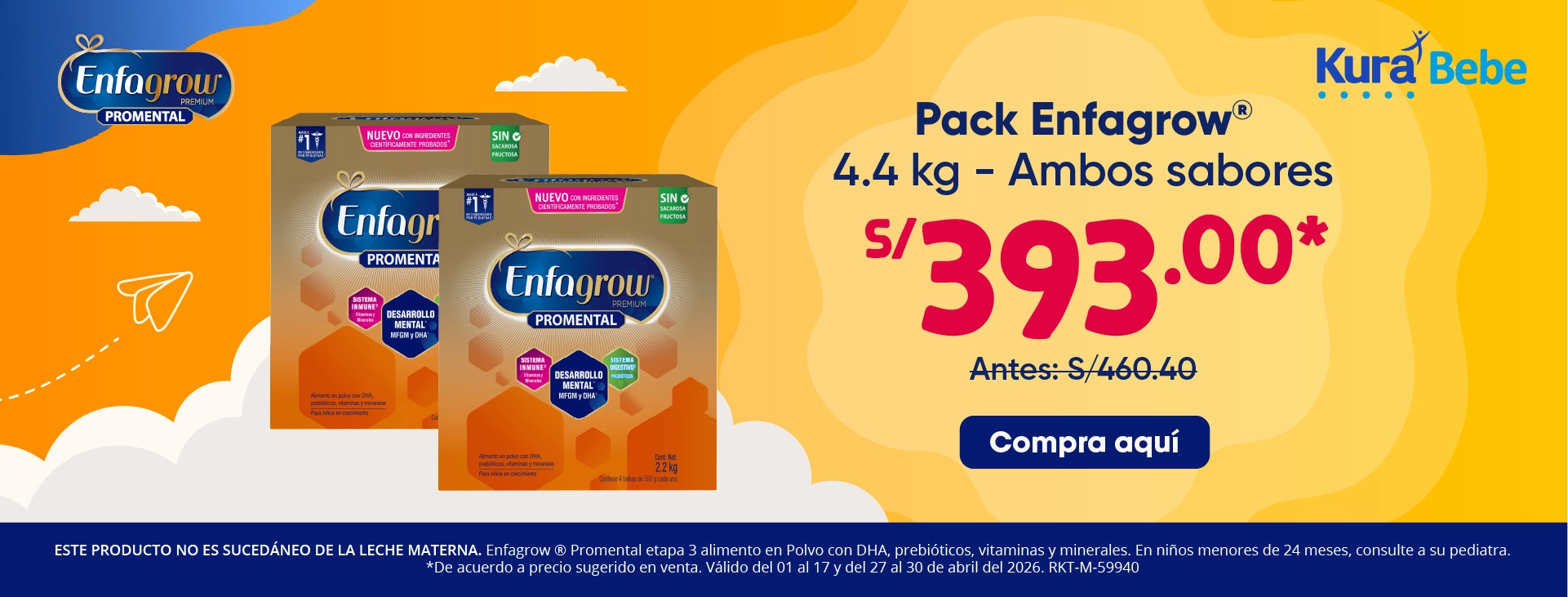 Compra Enfagrow Pack en Lima Abril
