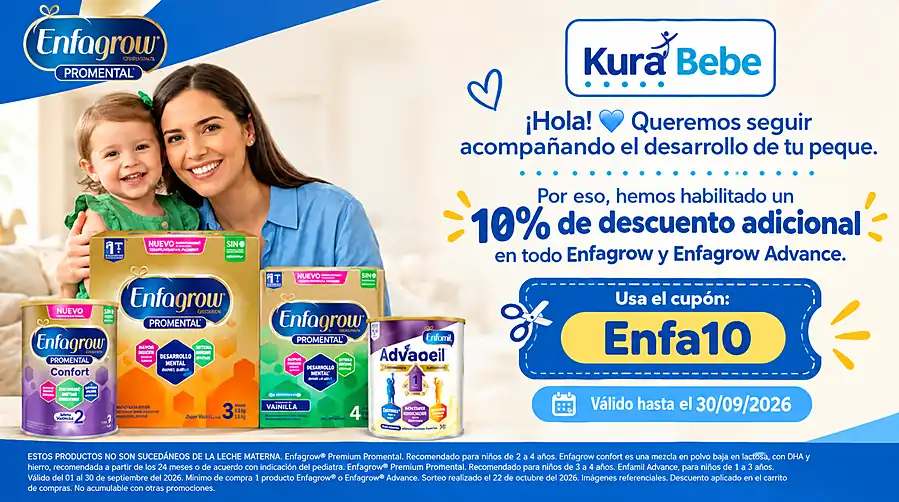enfagrow 10 por ciento de descuento