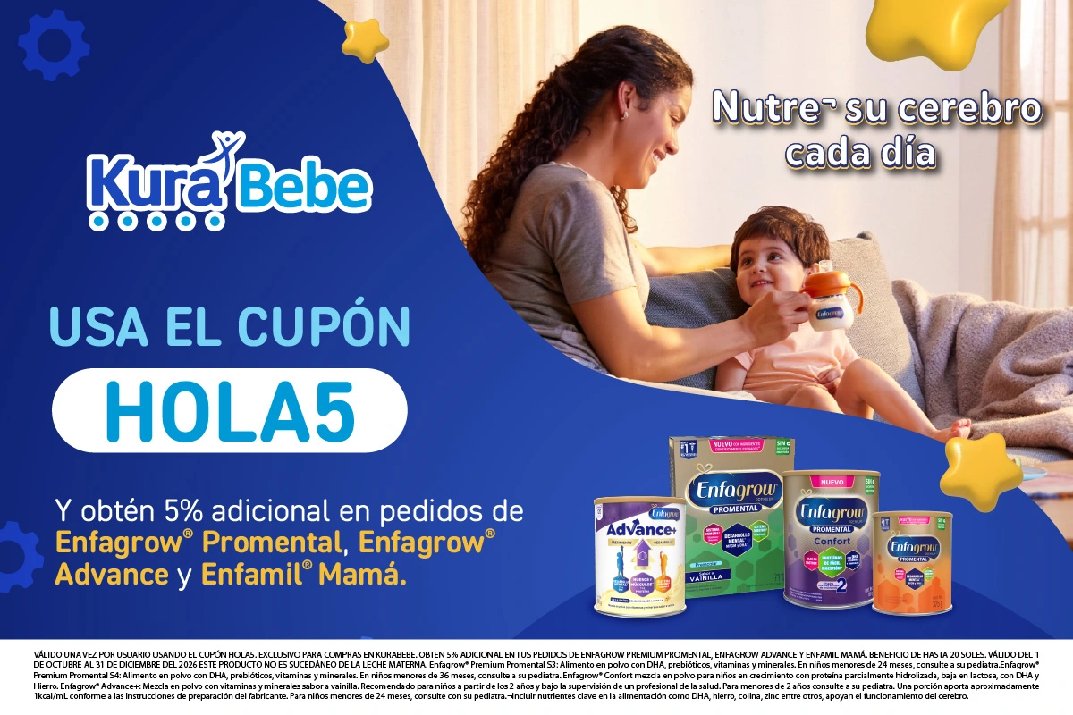 Cupón HOLA5 Kura Bebé